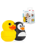 Reer MyHappyBath Toys Badespieltiere Ente & Pinguin in Mehrfarbig ab 6 Monate
