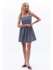 OXXO Minikleid BLUE VICHY COMB