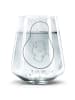 Mr. & Mrs. Panda Trinkglas Avocado Kern ohne Spruch in Transparent