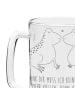 Mr. & Mrs. Panda Krug Frosch Liebe mit Spruch in Transparent