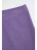 Coccodrillo Gerippte Leggings mit langem Bein in violett