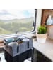 DuneDesign Campingtasche Becher Organizer Filz Grau anthrazit