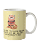 Mr. & Mrs. Panda Kindertasse Roter Panda mit Spruch in Gelb Pastell