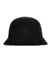 NEW ERA Teddy Bucket Hat aus flauschigem Material für kühle Tage in Schwarz