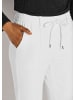 MADELEINE Stretchhose mit Tunnelzug in wollweiß