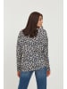 b.young Sweatshirt BYSKY LEO PULLOVER - 20810266  Longsleeve mit Leo-Print in Blau