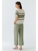 Oui Pullover in white green