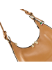 Florence Florence Umhängetasche Leder braun, taupe ca. 27cm