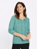 Sieh an! 3/4-Arm-Shirt in salbei
