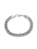 faina Women Curb Chain Link Bracelet in Silver