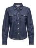 ONLY Jeanshemd in Dark Blue Denim