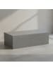 KADIMA DESIGN Couchtisch MONOBLOC 100x50x30 cm in Beton-Optik , Design in Grau