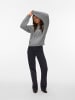 Vero Moda Strickpullover in Medium Grey Melange