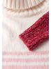 Street One Gestreifter Strickpullover in Rosa