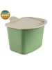 koziol BIBO - Bio Abfall Behälter in nature leaf green