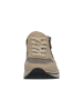 rieker Nabukino Low-Top-Sneaker mit Schnürung Beige