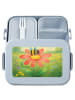 Mr. & Mrs. Panda MEPAL Bentobox Hummel Blume Design ohne Spruch in Blau Pastell