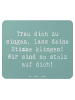 Mr. & Mrs. Panda Mauspad Spruch Vokale und musikalische Auftritt... in Meeresbrise