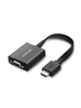 Ugreen Adapter HDMI - VGA Micro USB / Audio 3,5 mm Miniklinke schwarz in Schwarz