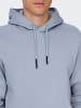 Only&Sons Weicher Kapuzen Pullover Basic Hoodie ONSCERES in Hellblau