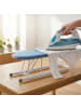 relaxdays Ärmelbrett in Blau/ Weiß – (B)52 x (H)14 x (T)12,5 cm
