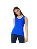 tectake Einfarbiges Damen Top, blau