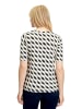Betty Barclay Basic Shirt mit Print in Beige/Dark Blue