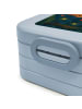 Mr. & Mrs. Panda Snack Box Krebs Astrologie Design ohne Spruch in Blau Pastell
