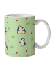 Mr. & Mrs. Panda Porzellantasse Pinguin Marienkäfer ohne Spruch in Weiß
