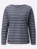 WITT WEIDEN Ringelshirt in marine-ecru-geringelt