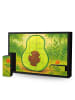 Mr. & Mrs. Panda Adventskalender Avocado Kern Design ohne Spruch in Weiß
