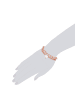 Lulu & Jane Perlen-Armband aus Messing mit Perlmutt in roségold