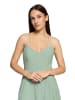 Vera Mont Abendkleid mit Volant in Foggy Green