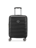 Delsey Meteor 4 Rollen Kabinentrolley 55 cm mit Dehnfalte in black