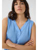 Kaffe Ärmellose Bluse KAciara Regular fit in Ultramarine