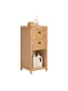 SoBuy Badschrank in Natur - (B)40 x (H)90 x (T)35cm