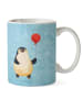 Mr. & Mrs. Panda Kindertasse Pinguin Luftballon ohne Spruch in Eisblau