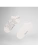 Hudson Sneakersocken Dotty 2-Pack Blumenmuster in White