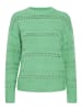 b. young BYOTINKA POINTELLE JUMPER - KNIT Loose fit in Ming Green