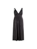 Lardini Schwarz Polyester Cocktail Kleid