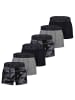 Under Armour Boxershort 6er Pack in Schwarz/Grau