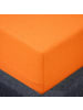 Traumschloss Comfort Jersey Spannbettlaken in mandarine