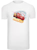 F4NT4STIC T-Shirt Disney Cars Lightning McQueen in weiß