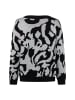 Vila Strickpullover VIBeca in schwarz silber - 0001