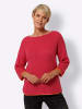 Sieh an! Langarm-Pullover in pink