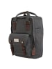 Doughnut Macaroon Daypack 38 cm Laptopfach in charcoal