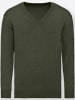 WITT WEIDEN V-Pullover in khaki