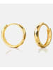 Diamant L'éternel Ohrringe aus 375 Gelbgold