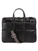 DuDu Togean Laptoptasche Leder 36 cm in black