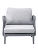 Beliani Sessel SATURNIA in Grau - (W) 68 x (H) 78 x (L) 68 cm